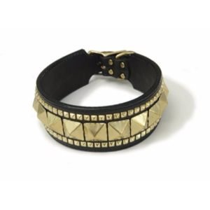 Brass Plated Dog Collars