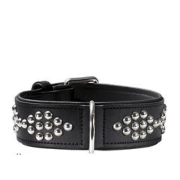 Leather Studded Pet Collars