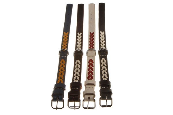 Personalized Leather Dog Collars