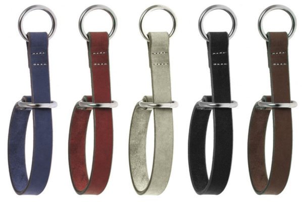 Plain Leather Choke Dog Collar