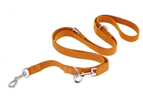 Orange Cotton Dog Leashes