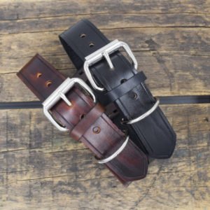 Leather Belt Dog Collars