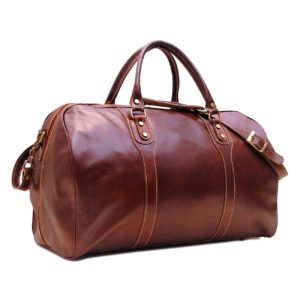Brown Leather Luggage Bag Manufacturers