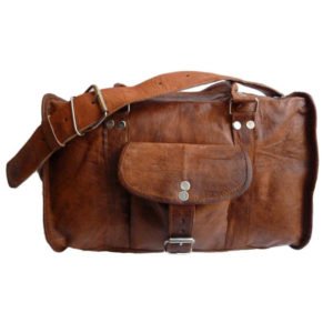 Vintage Style Luggage Leather Bags
