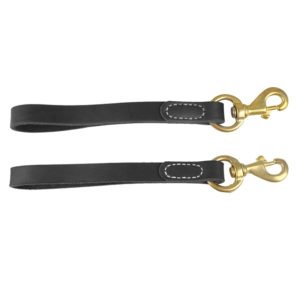 Pure Leather Dog Short Leash