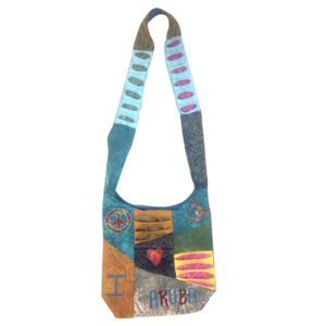 Hippie Hobo Sling Crossbody Bag