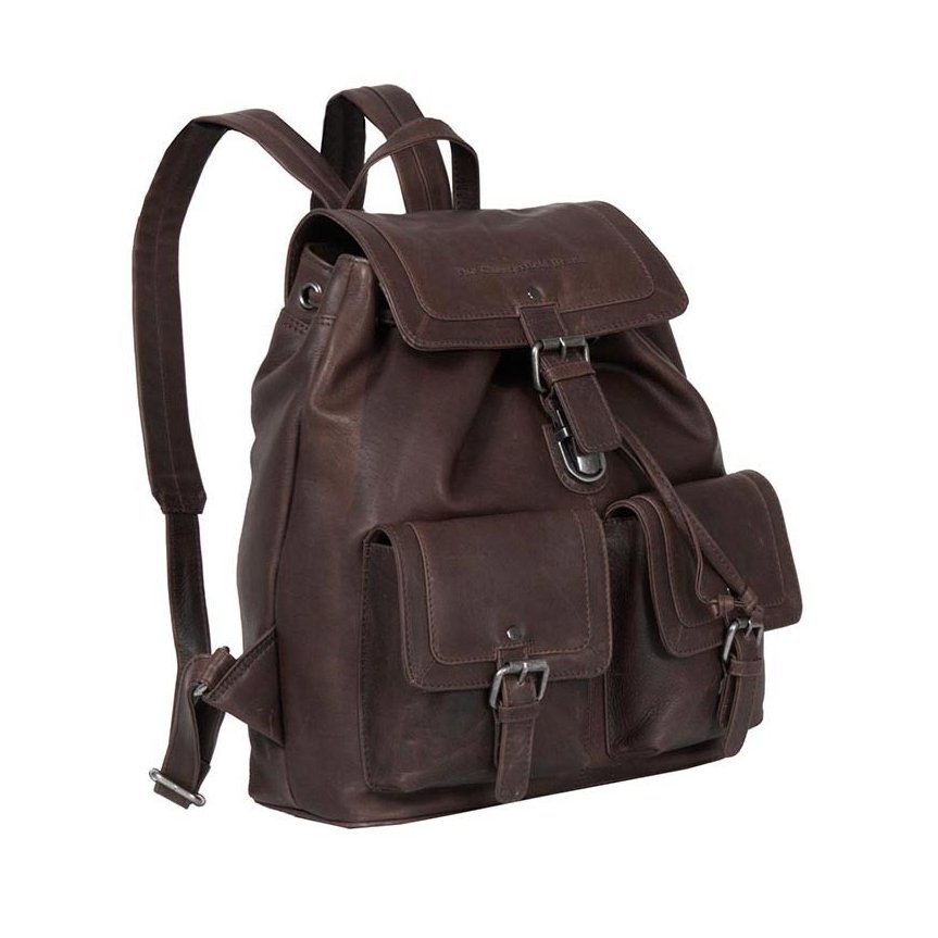 Custom sales leather backpack