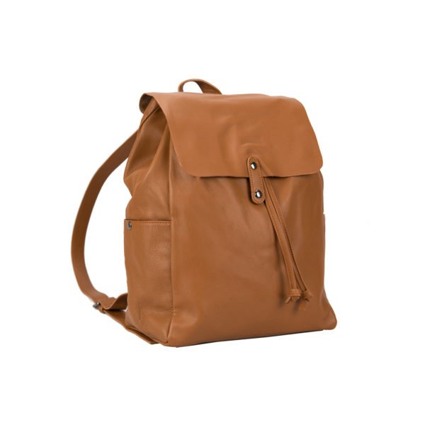 Genuine Leather Backpack For College