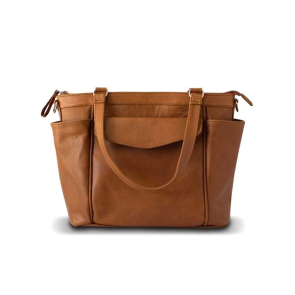 Leather Ladies Diaper Bags