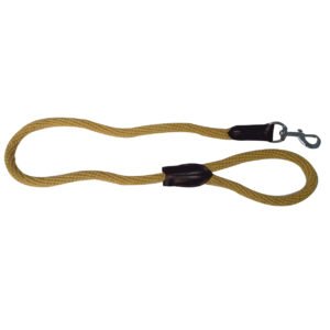 Brown Nylon Rope Dog Leash