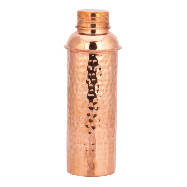 Hammered Pure Copper Water Bottle 2 Litre Wholesale