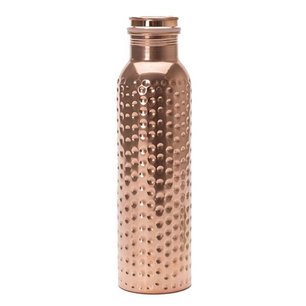 Handmade Designer Copper Water Storage Bottle