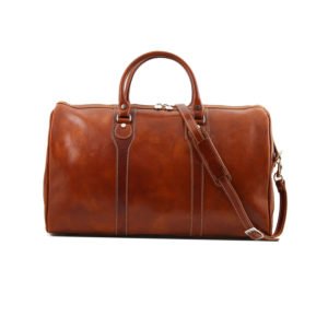 Tan Leather Womens Travel Duffel Bags Wholesale