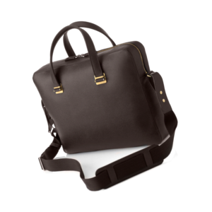 Dark Brown Luxury Laptop Pure Leather Bags