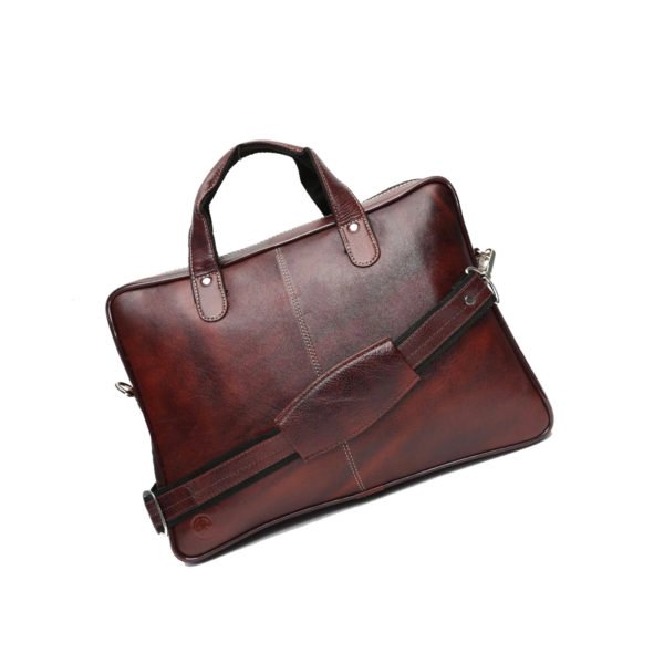 Designer Hard Leather Laptop Bags