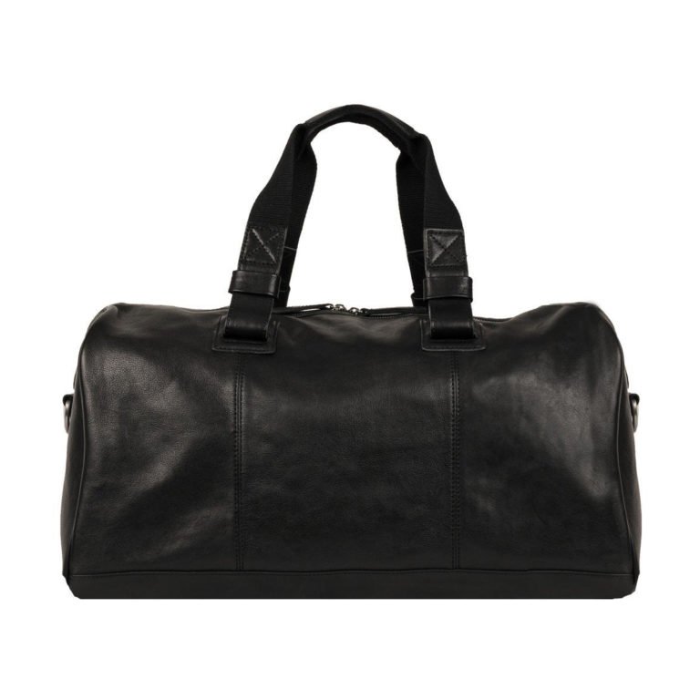 Solid Genuine Leather Travel Duffel Bags Large Size
