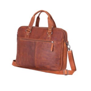 Custom Leather Laptop Bag For Mens