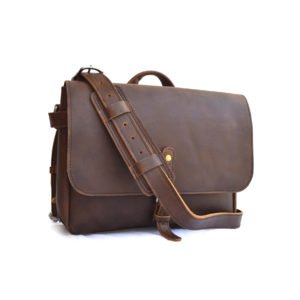 Hard Leather Full Flap Messenger Bags