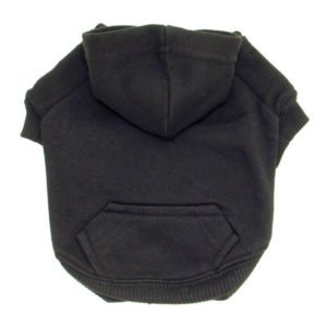 Dark Grey Soft Cotton Dog Hoodies