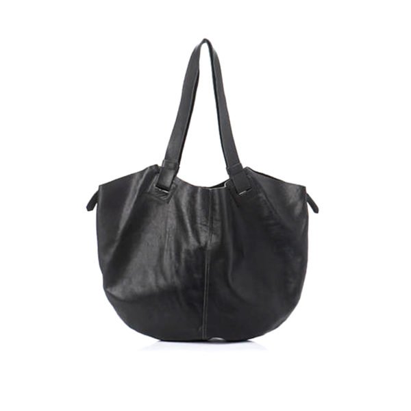 Black Leather Diaper Bags For Teenage