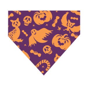 Pure Cotton Halloween Dog Custom Bandana