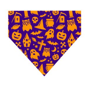 Designer Soft Cotton Halloween Dog Bandanas