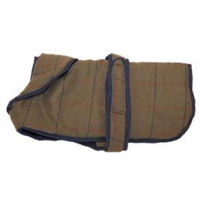 Brown Cotton Dog Apparel Winter Dog Coats