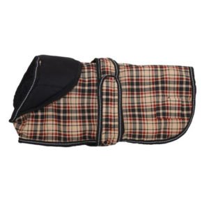 Luxury Brown Cotton Dog Coats For Winter