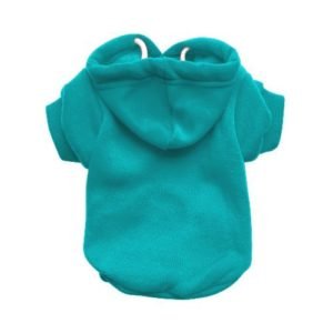 Aqua Color Small Dog Cotton Clothes Puppy Dog Hoodie