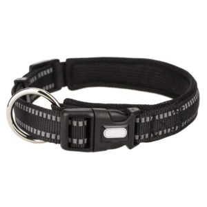 Black Stylish Fashionable Nylon Dog Collars