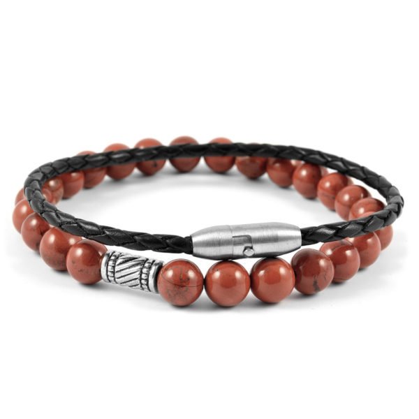 Stylish Red Charm Stone Bracelet - Image 2