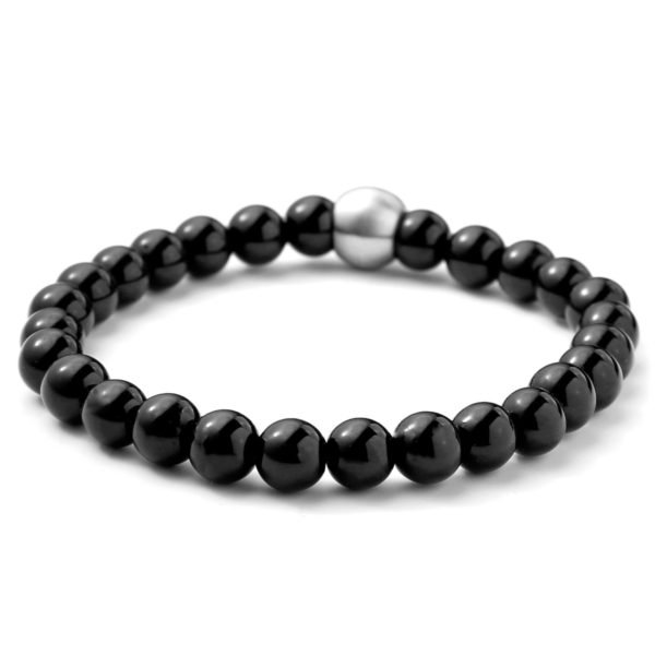 BLACK ADAMAS STONE MEN'S BRACELET - Image 3