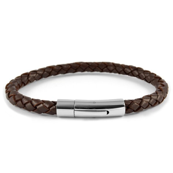 Mens Leather Designer Braided Bracelets