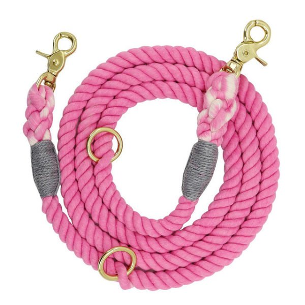 Eco-friendly Soft Cotton Rope Dog Leash