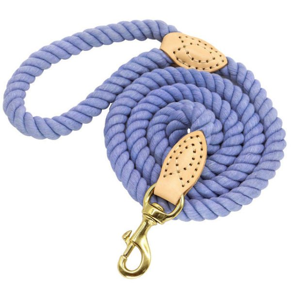 Beautiful Cotton Ombre Rope Dog Leash