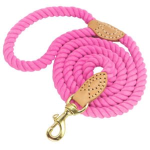 Beautiful Cotton Ombre Rope Dog Leash