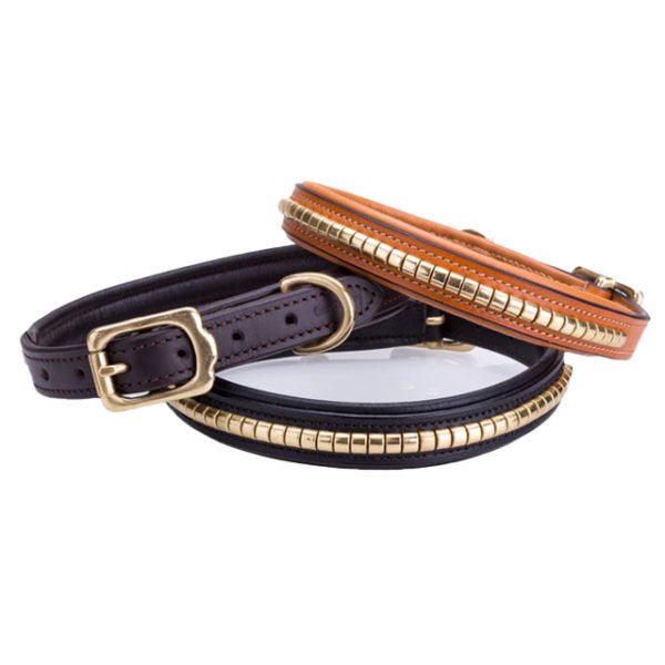 Decorative Leather Collar For Dogs & Puppies
