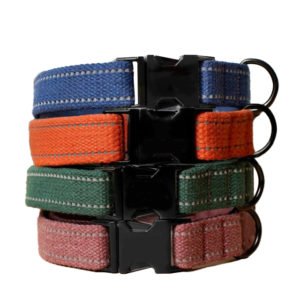 Pet cotton reflective Dog Collar For Smal Large Medium Dogs