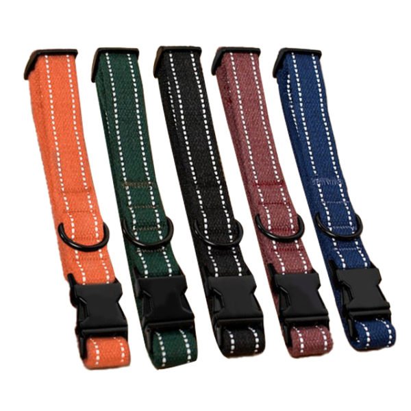 Pet cotton reflective Dog Collar For Smal Large Medium Dogs