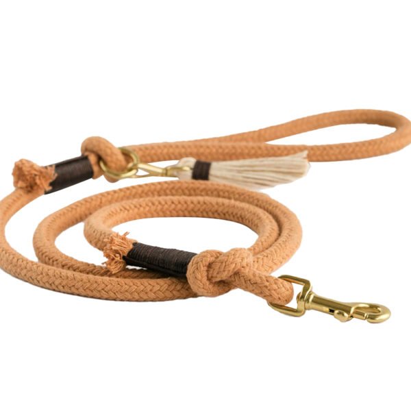 New Slim Cotton Rope Dog Leash Manufacturer