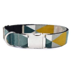 https://www.sudesh-artncrafts.com/geometric-patten-cotton-fabric-dog-collar-with-silver-metal-buckle/