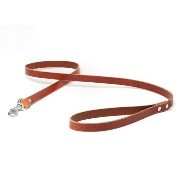 Plain Brown Leather Dog Leash Manufacturerss