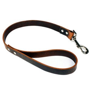 Soft Touch Brown Leather Leash Manufacturer