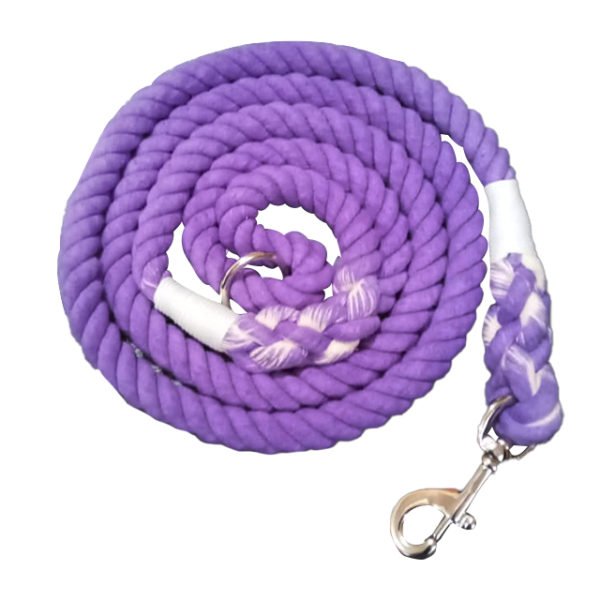 Purpe Cotton Ombre Leash For Dog Manufacturer