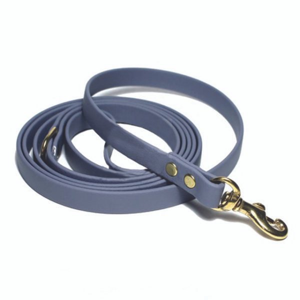 5ft Dog Leather Leash and Collar Set
