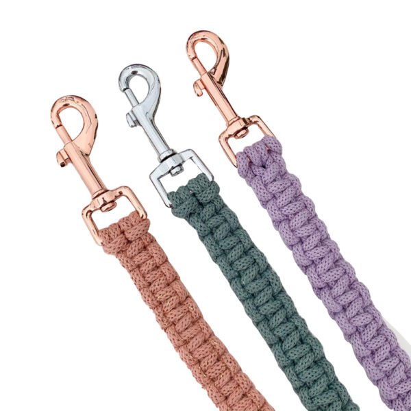 Beautiful Cotton Rope Macrame Leash For Dogs