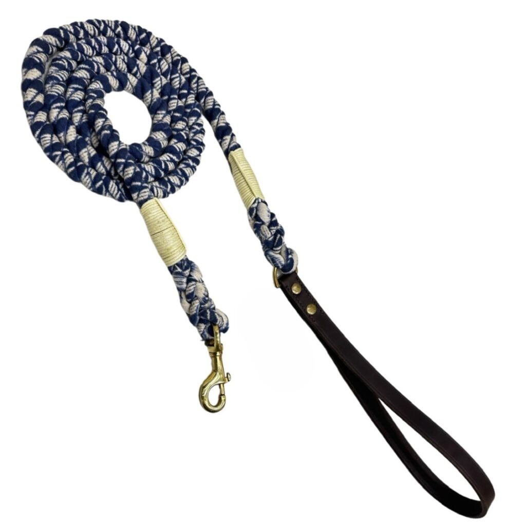 Orange Dog Rope Leash Ombre, Cotton Pet Dog Leash Manufacturers