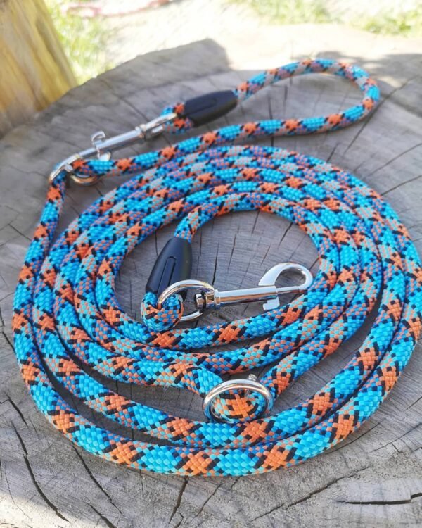 Luxury Handmade Dog Leash Quick Release Feature Customizable - Image 2