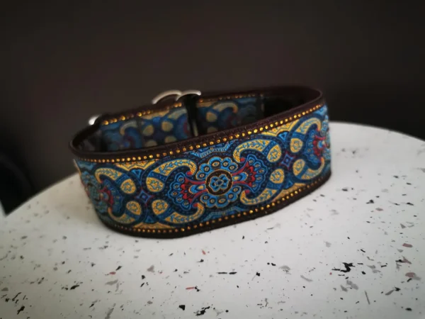 Manufacturer of  Martingale luxury dog collar leather velvet nylon
