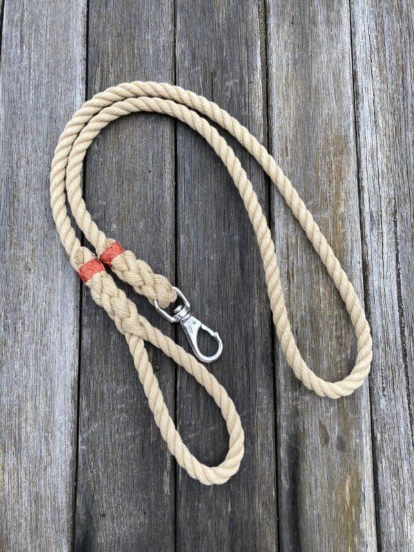 Handmade 100% Pure Cotton Dog Leash - Image 2